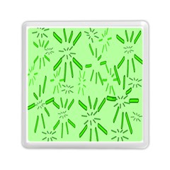 Electric Lime Memory Card Reader (square) by Janetaudreywilson