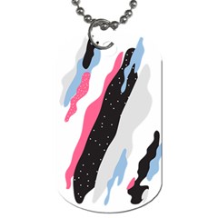 Abstract Space Pattern Design Dog Tag (one Side) by brightlightarts