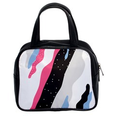 Abstract Space Pattern Design Classic Handbag (two Sides)