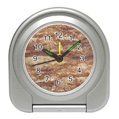 Grunge Surface Print Travel Alarm Clock by dflcprintsclothing