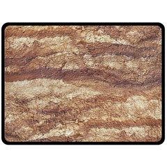 Grunge Surface Print Double Sided Fleece Blanket (large) 