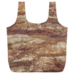 Grunge Surface Print Full Print Recycle Bag (xxxl) by dflcprintsclothing