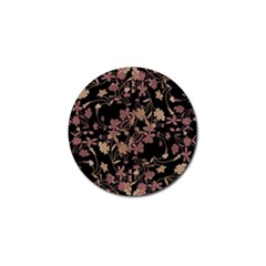 Dark Floral Ornate Print Golf Ball Marker (10 Pack) by dflcprintsclothing