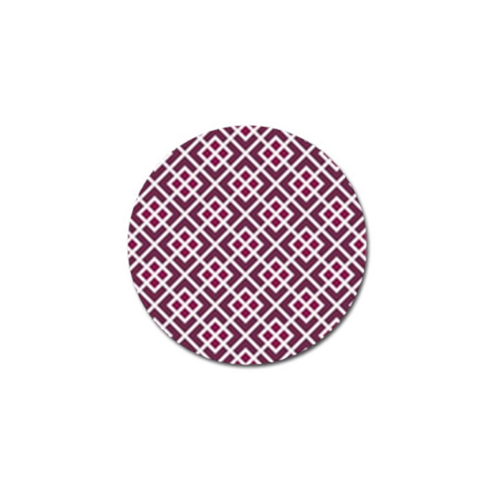 Two Tone Lattice Pattern Purple Golf Ball Marker (10 pack)