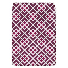 Two Tone Lattice Pattern Purple Removable Flap Cover (s) by kellehco