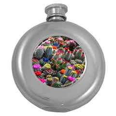 Cactus Round Hip Flask (5 Oz) by Sparkle