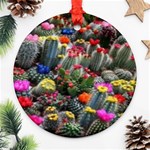 Cactus Round Ornament (Two Sides) Front