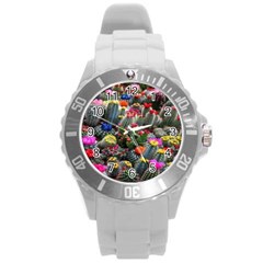 Cactus Round Plastic Sport Watch (L)