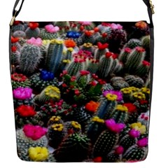 Cactus Flap Closure Messenger Bag (s) by Sparkle