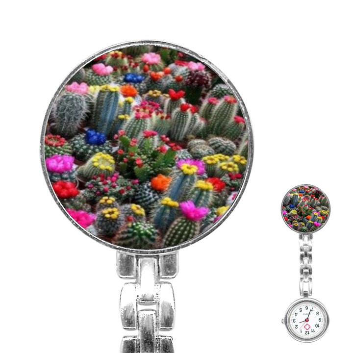 Cactus Stainless Steel Nurses Watch