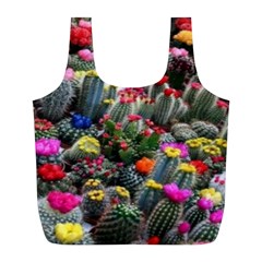 Cactus Full Print Recycle Bag (l) by Sparkle