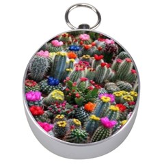 Cactus Silver Compasses by Sparkle