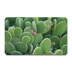 Green Cactus Magnet (rectangular) by Sparkle