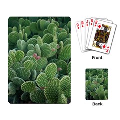 Green Cactus Playing Cards Single Design (rectangle) by Sparkle