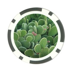 Green Cactus Poker Chip Card Guard (10 Pack) by Sparkle