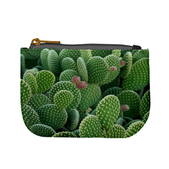 Green Cactus Mini Coin Purse