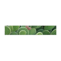 Green Cactus Flano Scarf (mini) by Sparkle