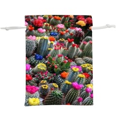 Cactus  Lightweight Drawstring Pouch (xl) by Sparkle