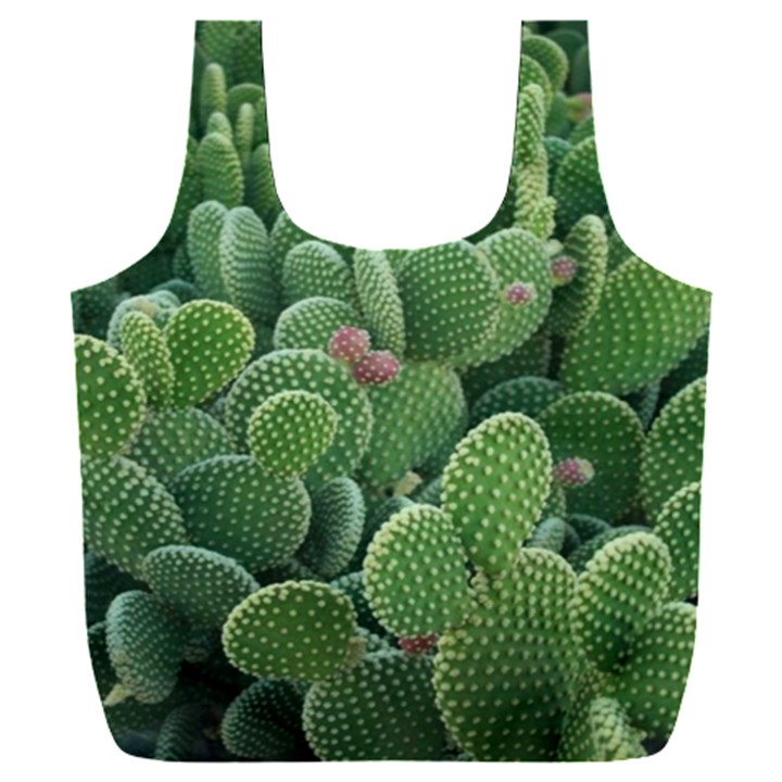 Green Cactus Full Print Recycle Bag (XXL)