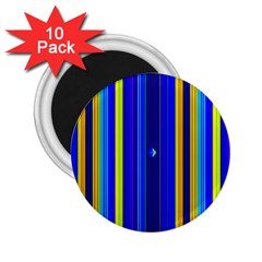 Blueyellow  2 25  Magnets (10 Pack)  by Sparkle