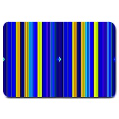 Blueyellow  Large Doormat  by Sparkle