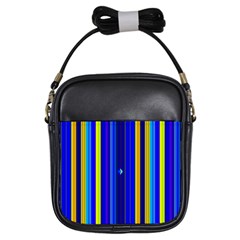 Blueyellow  Girls Sling Bag by Sparkle