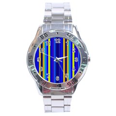 Blueyellow  Stainless Steel Analogue Watch by Sparkle