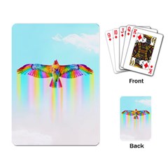 Rainbow Bird Playing Cards Single Design (rectangle) by Sparkle