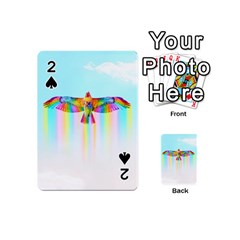 Rainbow Bird Playing Cards 54 Designs (mini) by Sparkle