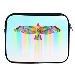 Rainbow Bird Apple Ipad 2/3/4 Zipper Cases by Sparkle