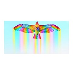 Rainbow Bird Satin Wrap by Sparkle