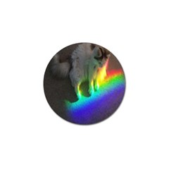 Rainbowcat Golf Ball Marker by Sparkle