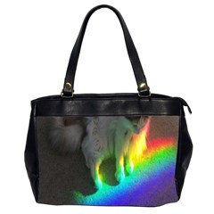 Rainbowcat Oversize Office Handbag (2 Sides) by Sparkle