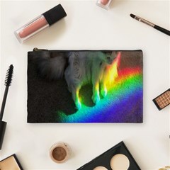 Rainbowcat Cosmetic Bag (medium) by Sparkle