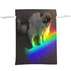 Rainbowcat  Lightweight Drawstring Pouch (xl) by Sparkle