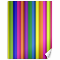 Colorful Spongestrips Canvas 12  X 16  by Sparkle