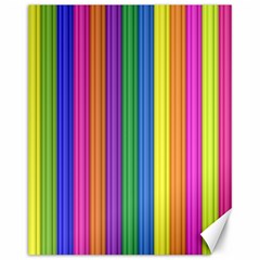 Colorful Spongestrips Canvas 11  X 14  by Sparkle