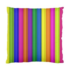 Colorful Spongestrips Standard Cushion Case (two Sides) by Sparkle