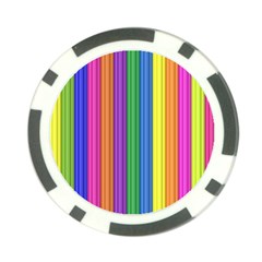 Colorful Spongestrips Poker Chip Card Guard (10 Pack) by Sparkle