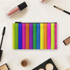 Colorful Spongestrips Cosmetic Bag (small) by Sparkle