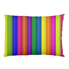 Colorful Spongestrips Pillow Case (two Sides) by Sparkle