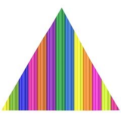 Colorful Spongestrips Wooden Puzzle Triangle by Sparkle