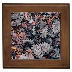 Autumn Leafs Framed Tile by Sparkle