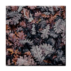 Autumn Leafs Tile Coaster by Sparkle