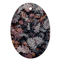 Autumn Leafs Ornament (oval) by Sparkle