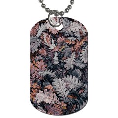 Autumn Leafs Dog Tag (two Sides) by Sparkle