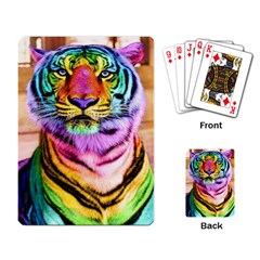 Rainbowtiger Playing Cards Single Design (rectangle) by Sparkle