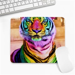 Rainbowtiger Large Mousepads by Sparkle