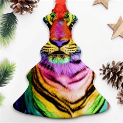 Rainbowtiger Christmas Tree Ornament (Two Sides)