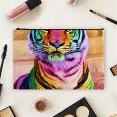 Rainbowtiger Cosmetic Bag (large) by Sparkle